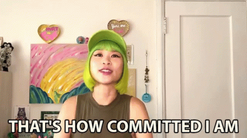 Thats How Committed I Am Devoted GIF