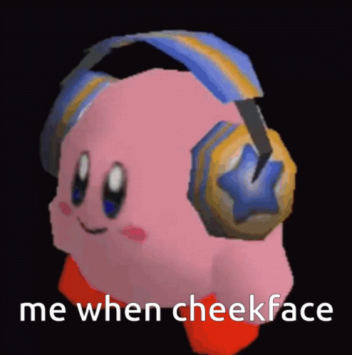 Cheekface Kirby GIF - Cheekface Kirby Dance GIFs