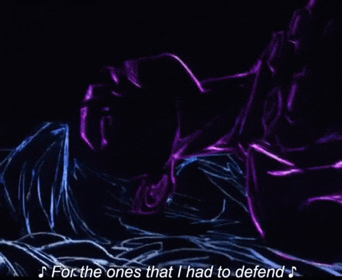 a purple and blue background with the words i ve been strong every day of my life