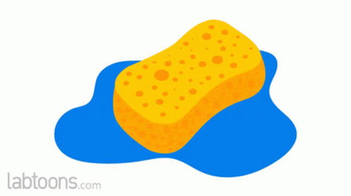 Sponge Absorbs GIF - Sponge Absorbs Water GIFs