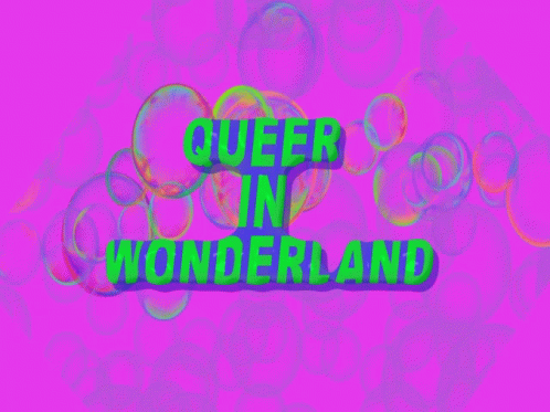 Queer In Wonderland Pink GIF - Queer In Wonderland Pink Circles GIFs
