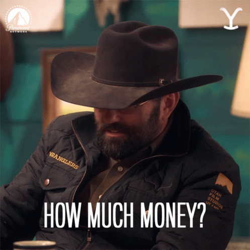 How Much Money Jake Ream GIF - How Much Money Jake Ream Yellowstone GIFs