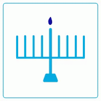 Happy Hannukah GIF - Candle GIFs