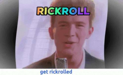 Rickroll Rick Astley GIF