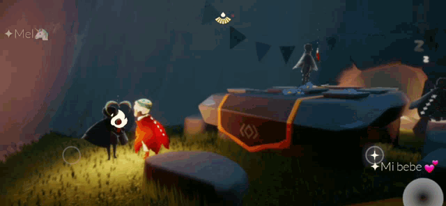a screenshot of a video game with the name mi bebe visible