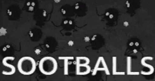 Black And White Sootballs GIF - Black And White Sootballs Bouncy GIFs