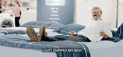Shipped My Bed GIF - Shipped My Bed Shipping GIFs