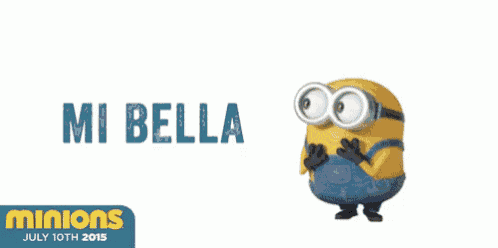 a poster for the movie minions shows a yellow minion