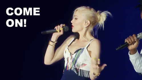 Come On Gwen Stefani GIF - Come On Gwen Stefani No Doubt GIFs