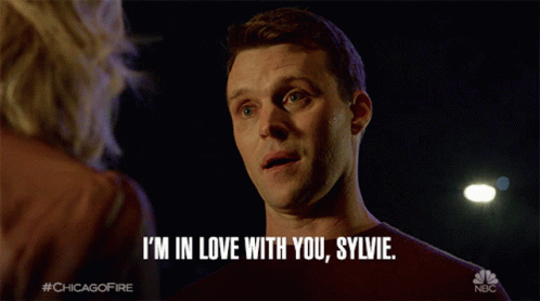Im In Love With You Sylvie Matthew Casey GIF - Im In Love With You Sylvie Matthew Casey Chicago Fire GIFs