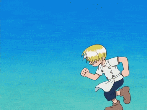 Kid Sanji Sanji Run GIF - Kid Sanji Sanji Run One Piece Run GIFs