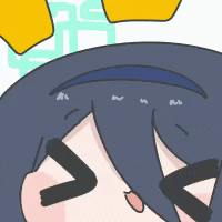 a close up of a cartoon character 's face with a smiley face