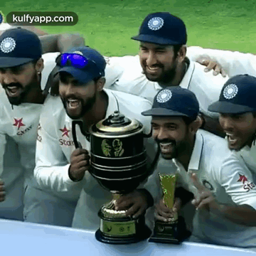 From The Vault : Team India.Gif GIF - From The Vault : Team India Team India Gif GIFs