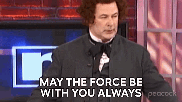 May The Force Be With You Always Thomas Jefferson GIF - May The Force Be With You Always Thomas Jefferson 30rock GIFs