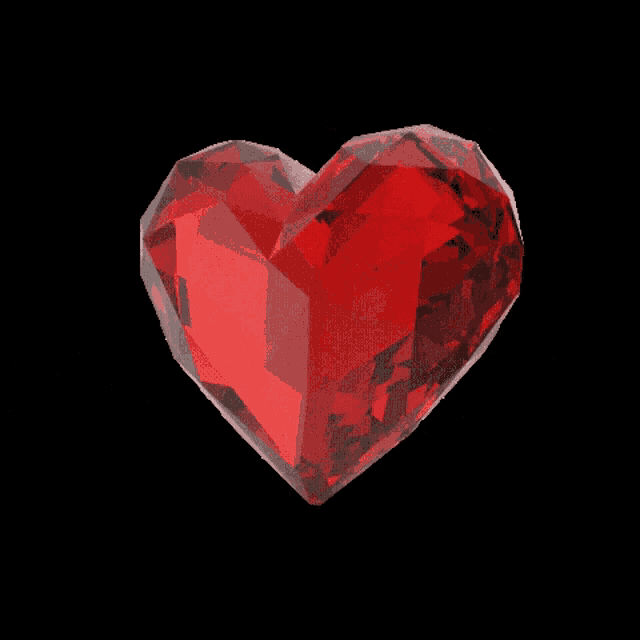 a red heart is on a black background with the words rock on natouartwork