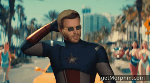 Captain America Chris Evans GIF - Captain America Chris Evans Jonas Brothers GIFs