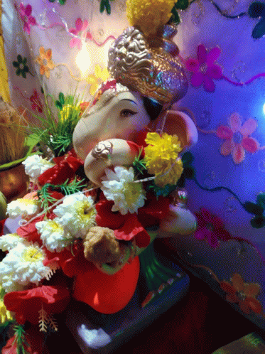 Happy Gowri Ganesha Festival GIF - Happy Gowri Ganesha Festival GIFs