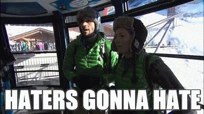 Haters Gonna Hate Rachel Reilly GIF - Haters Gonna Hate Rachel Reilly The Amazing Race GIFs