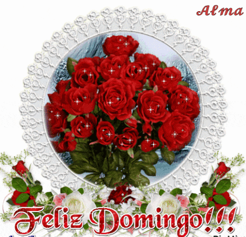 a greeting card that says feliz domingo