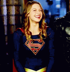 Melissa Benoist Lol GIF - Melissa Benoist Lol Supergirl GIFs