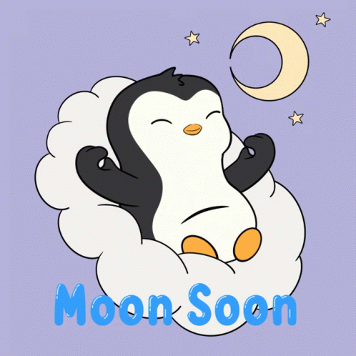 Moon Soon Pudgy Penguin GIF - Moon Soon Pudgy Penguin Pudgy GIFs