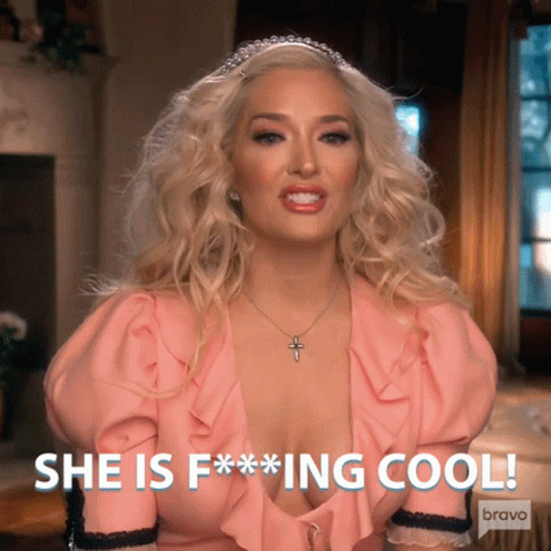 She Is Fucking Cool Real Housewives Of Beverly Hills GIF - She Is Fucking Cool Real Housewives Of Beverly Hills Shes Amazing GIFs
