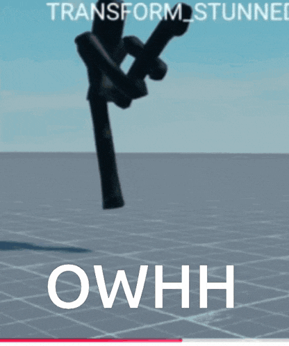 a screenshot of a video game that says transform stunned owhhh