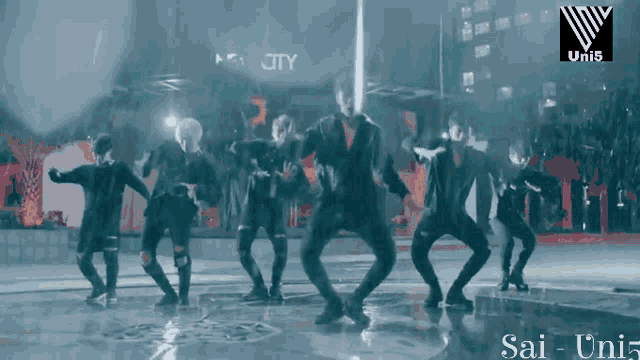 Uni5 Dance GIF - Uni5 Dance Raining GIFs