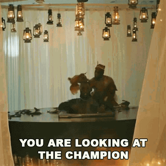 You Are Looking At The Champion Burna Boy GIF - You Are Looking At The Champion Burna Boy Odogwu GIFs