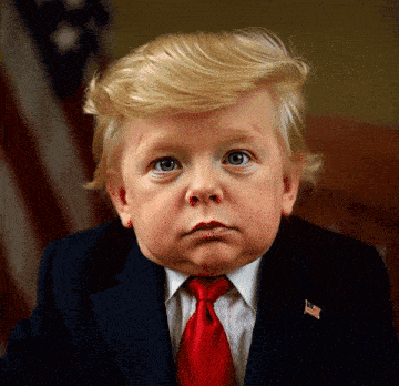 a little boy wearing a suit and tie has an american flag pin on his lapel