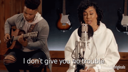 I Dont Give You No Trouble Queen Naija GIF - I Dont Give You No Trouble Queen Naija Released GIFs