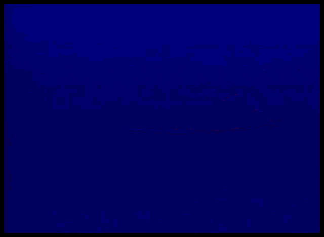 a blue background with the words thompson ctv visible