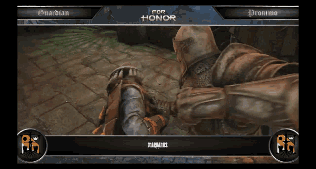 a screenshot of a video game with the words for honor on the top
