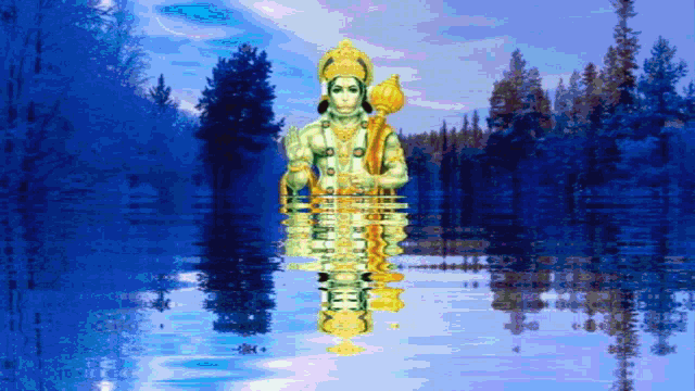 Jai Veer Hanuman Changing Colors GIF - Jai Veer Hanuman Changing Colors Water GIFs