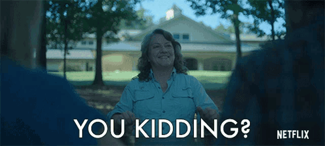 a netflix ad shows a woman in a wheelchair smiling