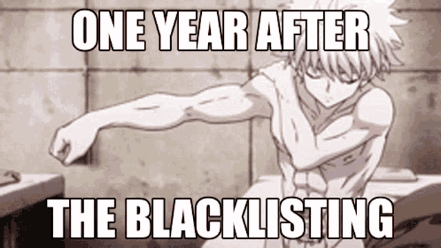 a shirtless anime character is flexing his muscles in a bathroom .