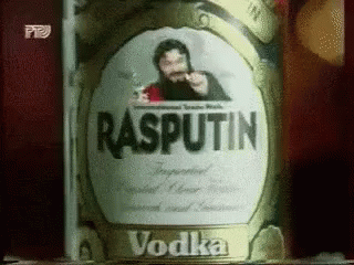 реклама водка распутин GIF - Reklama Commercial Rasputin GIFs