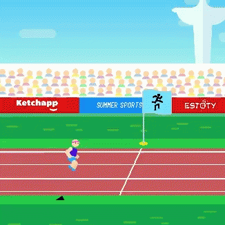 Running Race GIF - Running Race Track And Field GIFs