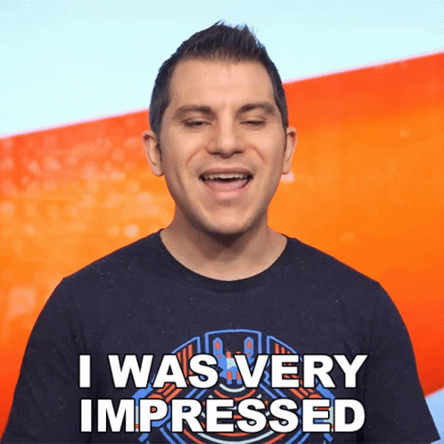 I Was Very Impressed Shane Luis GIF - I Was Very Impressed Shane Luis Rerez GIFs