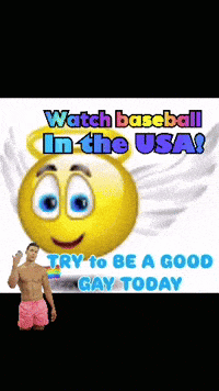 a poster that says watch baseball in the usa on it