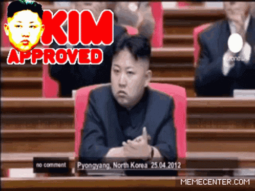 Kim Jong Un Clap GIF - Kim Jong Un Clap Serious GIFs