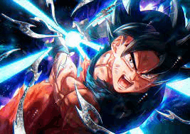 Kamehameha Ultra Istinct Goku GIF