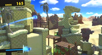 a video game with a score of 123900 is being played .