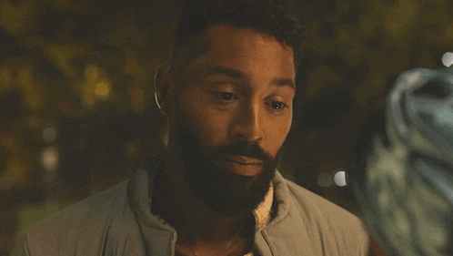 a man with a beard is asking if he likes me