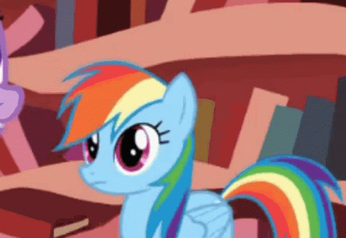 Rainbow Dash Salute GIF - Rainbow Dash Salute My Little Pony GIFs