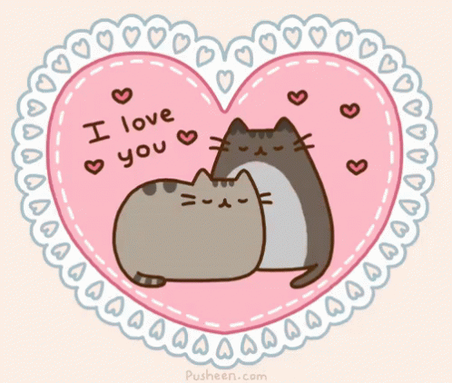 I Love You GIF - Happy Valentines Day I Love You Pusheen GIFs