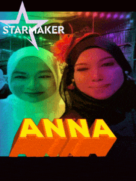 a poster for starmaker anna with two women