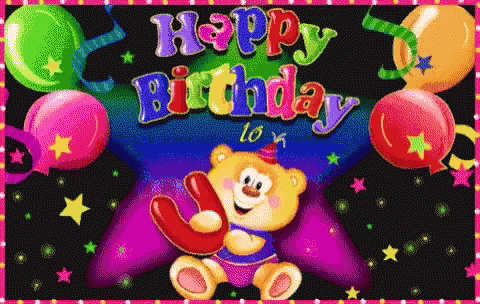 Happy Birthday Greeting GIF - Happy Birthday Greeting Bear U GIFs
