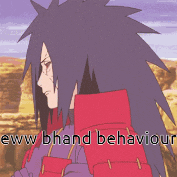 a picture of a cartoon character with the words " www bhand behavior " written below him