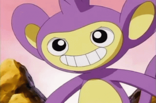 Aipom Grin GIF - Aipom Grin Ready To Go GIFs